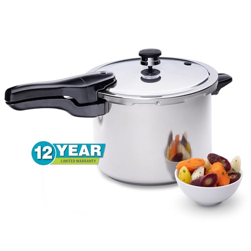 Presto 01362 6-Quart Stainless Steel Pressure Cooker