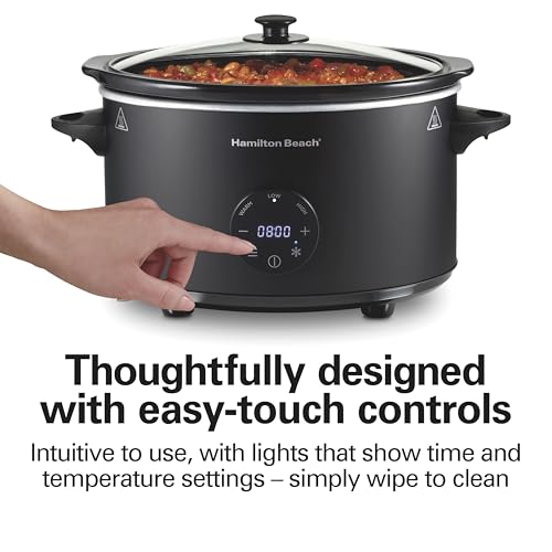 Hamilton Beach 6 Quart Set & Forget Programmable Slow Cooker