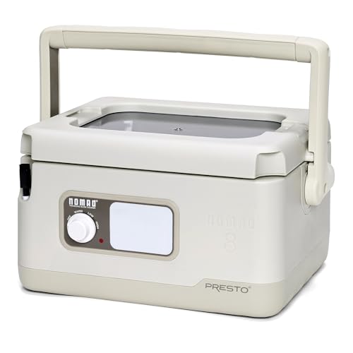 Presto 06030 8-quart Nomad Traveling Slow Cooker, Locking Lid, Dry Erase Board