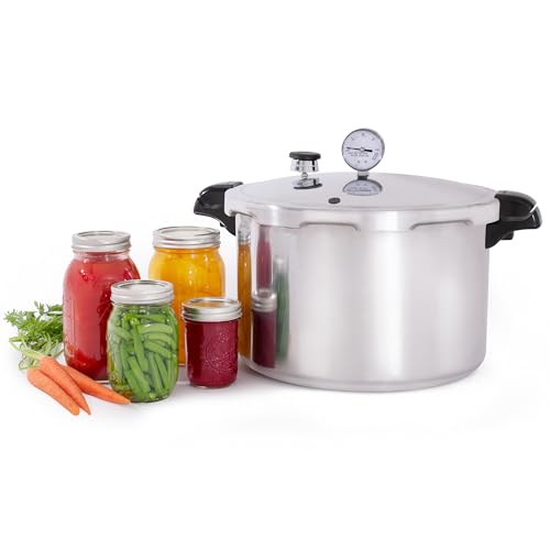 Presto 01755 16-Quart Aluminum canner Pressure Cooker, One Size, Silver
