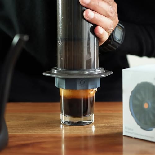 Fellow Prismo AeroPress Filter Cap - Espresso-Style Coffee, No-Drip Seal