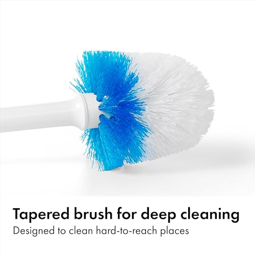 OXO Good Grips Compact Toilet Brush & Automatic Canister Door