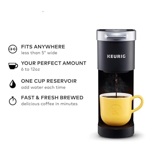 Keurig K Mini Plus Single Serve Coffee Maker, 6 12 Oz, Pod Storage