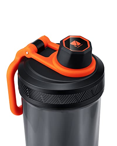 VOLTRX Electric Protein Shaker Bottle - USB Rechargeable Mixer Cup for Shakes and Meal Replacements, BPA-Free Tritan, 20oz
