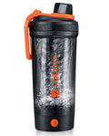 VOLTRX Electric Protein Shaker Bottle - USB Rechargeable Mixer Cup for Shakes and Meal Replacements, BPA-Free Tritan, 20oz