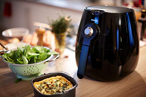 Philips HD9220/29 Airfryer, 1.8lb/2.75qt, Black