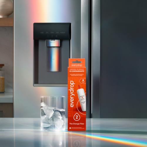 everydrop by Whirlpool Ice and Water Refrigerator Filter 2, EDR2RXD1, Single-Pack