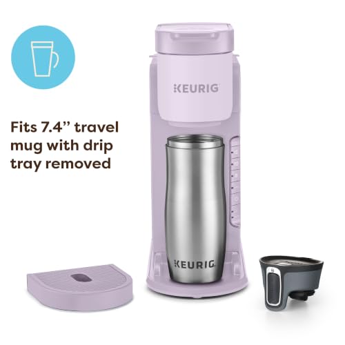 Keurig K-Express Single Serve K-Cup Pod Coffee Maker, 3 Brew Sizes, Strong Button Feature, 42oz Removable Reservoir, Lavender