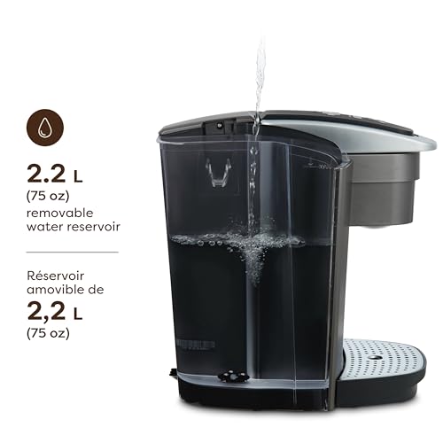 Keurig K-Elite Single Serve K-Cup Pod Programmable Coffeemaker (Brushed Silver)