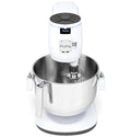 GE Profile Smart Stand Mixer w/Built-In Smart Scale & Auto Sense Technology, 7qt Stainless Steel Bowl, 11 Speed l Dough Hook, Beater, 11-wire whip l works w/Amazon Alexa & Google Home l Stone White
