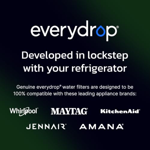 everydrop® by Whirlpool Ice and Water Refrigerator Filter 4, EDR4RXD1, Single-Pack