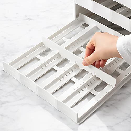 YouCopia SpiceStack® Adjustable Spice Rack Organizer, Pull-Down 24-Bottle Seasonings and Spices Holder for Kitchen Cabinet and Pantry Organization with 104 Included Labels