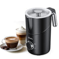 COLDFILL Milk Frother and Steamer, Electric Milk Frother for Coffee (Black)