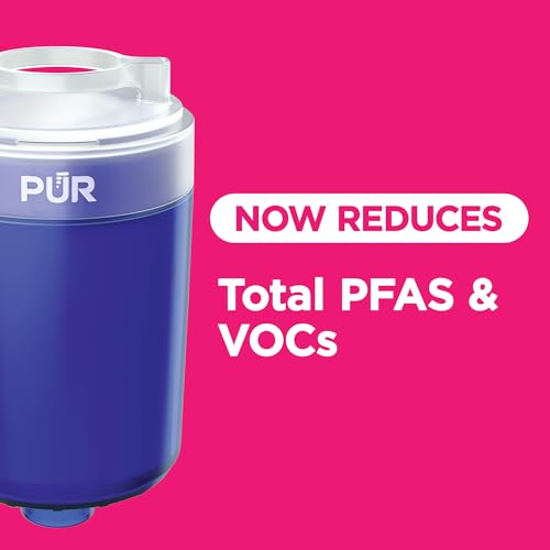 PUR PLUS Faucet Mount Replacement Water Filter 2-Pack, Genuine PUR Filter, 3-in-1 Powerful, Natural Mineral Filtration, Lead Removal, 6-Month Value, Blue (RF99992)