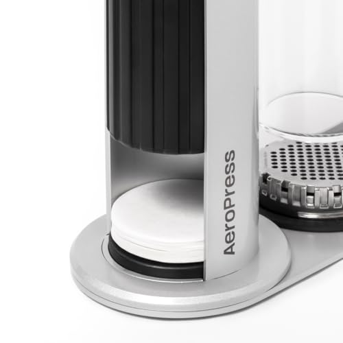 AeroPress Stainless Steel Organizer Stand, High-End Coffee Bar Station for AeroPress and Accessories, Compact Storage Solution Fits Premium, Clear, and Original Manual Coffee Maker