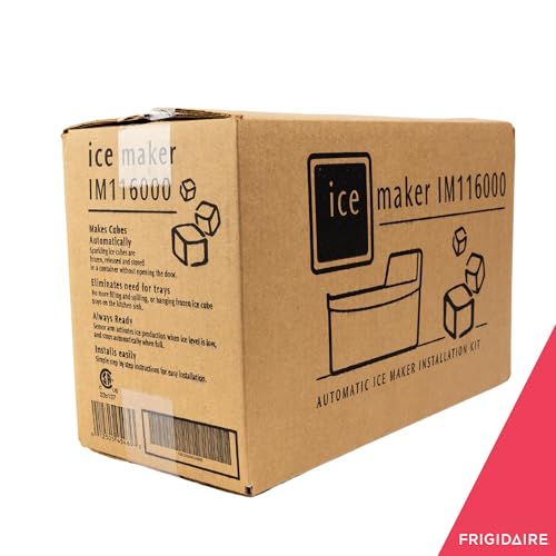 Frigidaire IM116000 Ice Maker Assembly Kit for Refrigerators, White