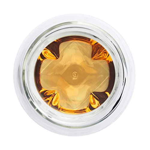 NORLAN WHISKY GLASS (Clear Single Glass with Polishing Cloth)