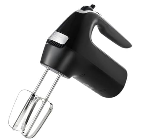 Oster 2109597 7-speed 250-Watt Classic Hand Mixer with Super Aerator Whisk Black