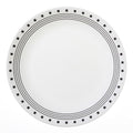 Livingware 10-1/4 in. City Block Dinner Plate (Pack of 6)