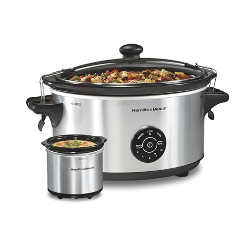 Hamilton Beach 7 Quart Stay or Go Portable Programmable Slow Cooker