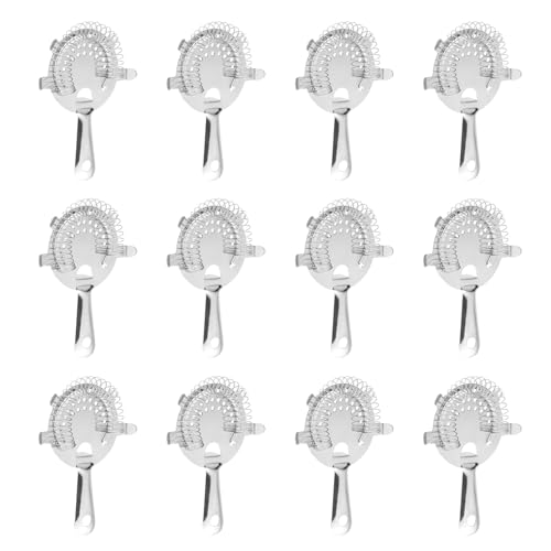 Notana Hawthorne Strainer for Bartending, Professional Cocktail Strainer for Drinks, Stainless Steel Bar Strainer, Shaker Strainer for Mixing Glass, Premium Design