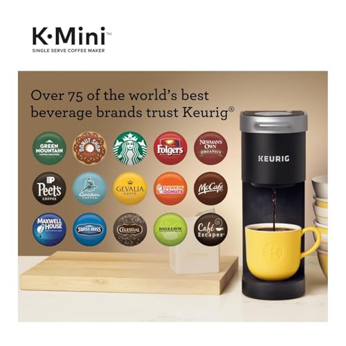 Keurig K Mini Plus Single Serve Coffee Maker, 6 12 Oz, Pod Storage