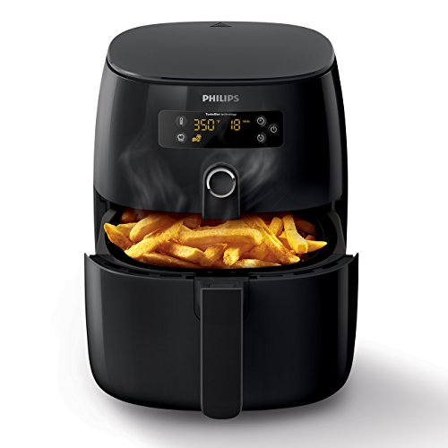 Philips Airfryer, Avance Turbo Star, Digital, Black, HD9641/96