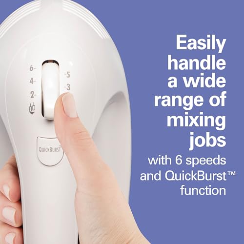 Hamilton Beach 6-Speed Electric Hand Mixer With Easy Clean Beaters