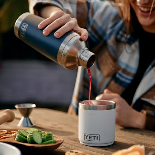 YETI Rambler 20 oz Cocktail Shaker, Stainless Steel, Vacuum Insulated, Tropical Pink