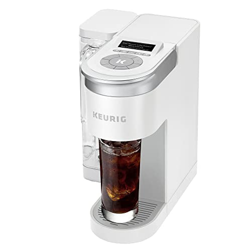 Keurig K-Supreme SMART Single Serve Coffee Maker With WiFi Compatibility, 4 Brew Sizes, And 66oz Removable Reservoir, Compatible with Alexa, White