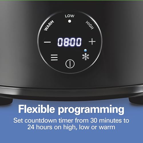Hamilton Beach 6 Quart Set & Forget Programmable Slow Cooker