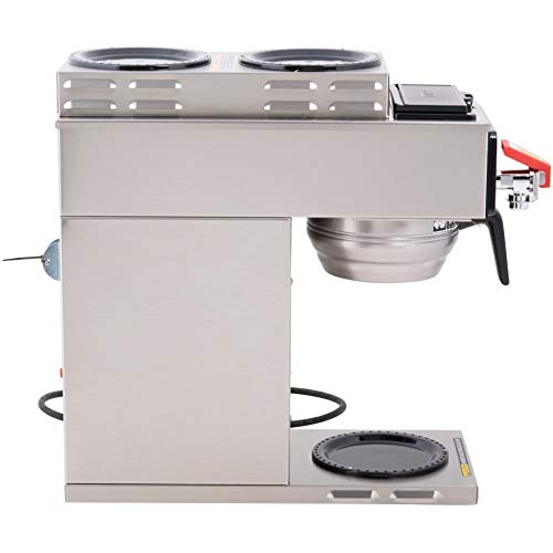 Bunn 12950.0217 CWTF15-3 Automatic Coffee Brewer with 1 Lower / 2 Upper Warmers (Decanters Not Included) (120V)