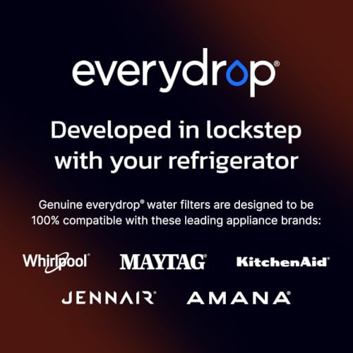 everydrop by Whirlpool Ice and Water Refrigerator Filter 2, EDR2RXD1, Single-Pack