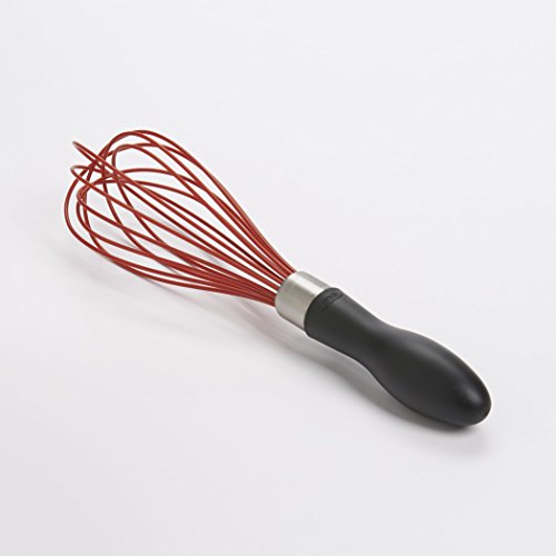 OXO Good Grips 9-Inch Silicone Whisk - Red