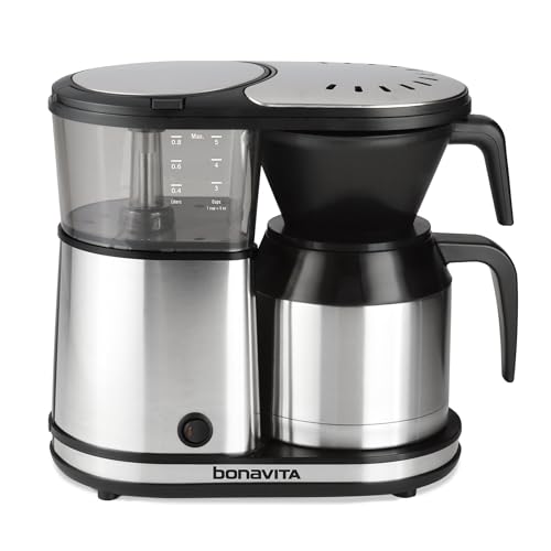 Bonavita 5 Cup Drip Coffee Maker Machine, One-Touch Pour