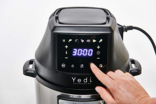 Yedi Capital Air Fryer Lid and Dehydrator, 7 Presets, DIY Function, and Delay Start Function