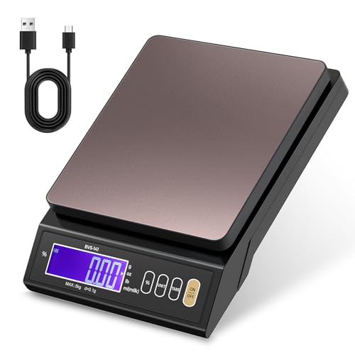 Bonvoisin Baking Scale 0.1 Gram Accuracy Digital Scale for Kitchen, Candle, Soap and Sourdough Bread