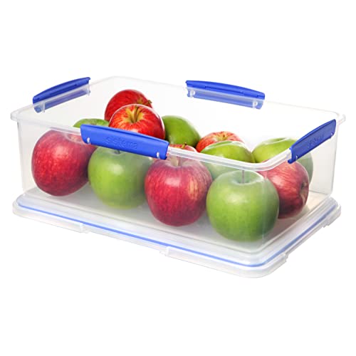 Sistema KLIP IT Large 7L Food Storage Container, Airtight & Stackable, Dishwasher, Freezer, & Microwave-Safe, BPA-Free