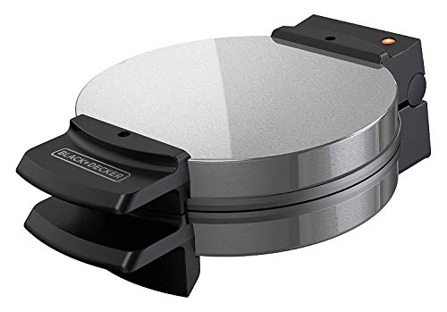 BLACK+DECKER WMB500 Traditional Belgian-Style Waffle Maker, Stainless Steel