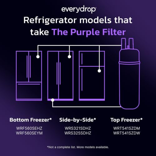 everydrop by Whirlpool Ice and Water Refrigerator Filter 1, EDR1RXD1, Single-Pack