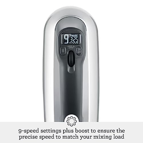 Breville BHM800SIL Handy Mixer for Baking, Silver