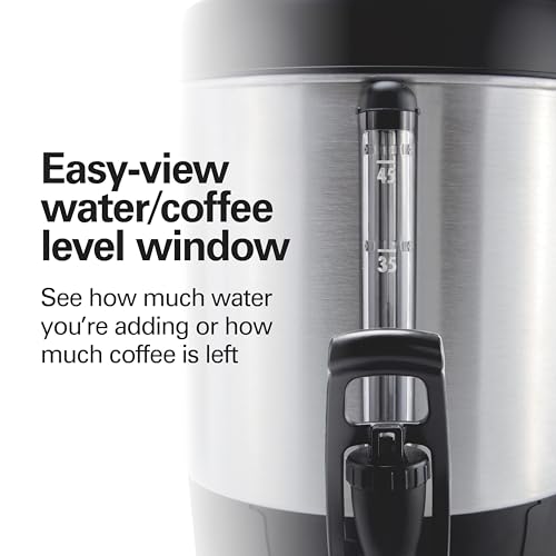 Hamilton Beach 45 Cup Fast Brew Coffee Urn and Hot Beverage Dispenser