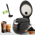 6L Boba Cooker Commercial, Automatic Boba Maker Machine with Even Heat Distribution, Intelligent Tapioca Cooker, for Milk Tea Stores Restaurants Dessert Stores Lounge, 900W