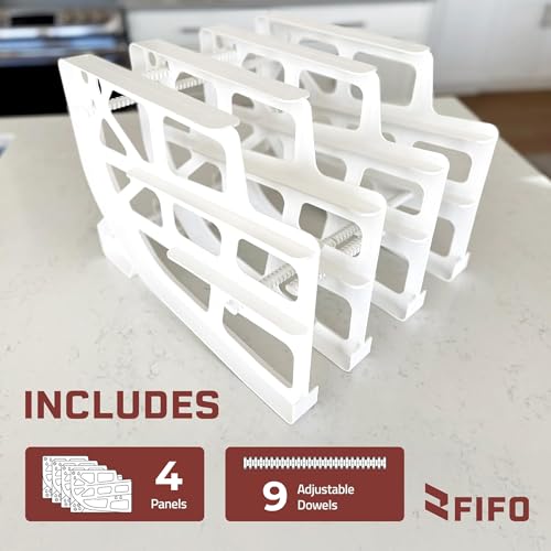 FIFO Pantry Storage Organizer Dispenser Rack for Canned Goods/Drinks, 54-Can Capacity