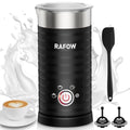 4 In 1 Electric Milk Frother Steamer - Hot and Cold Coffee Foam Froth Maker 350ml/12oz, Automatic Milk Warmer Foamer for Latte, Cappuccinos, Macchiato, Chocolate