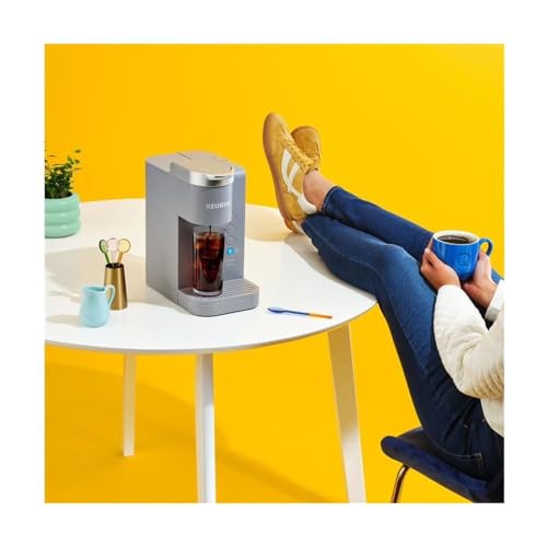 Keurig Iced Essentials Single Serve Coffee Maker, 3 Cup Sizes: 177, 237, and 296 ml