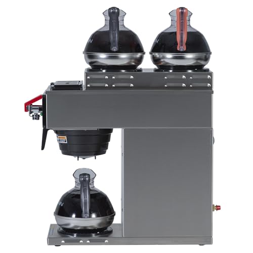 Bunn 12950.0213 CWTF-3 Automatic Commercial Coffee Brewer with 3 Warmers