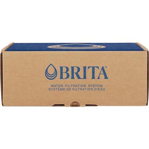 Brita Extra-Large 27-Cup Water Filter Dispenser with Standard Filter, WQA NSF/ANSI Certified, Removes Chlorine Taste & Odor, Reduces Zinc Copper & Mercury, BPA-Free, 1 Filter Included, Lasts 2 Months