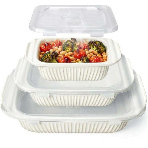 Artena Casserole Dishes For Oven, Ceramic Baking Dish, Large Lasagna Pan With Handles, Baking Pan Casserole