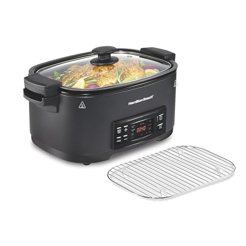 Hamilton Beach 9-in-1 6 Quart Programmable Slow Cooker